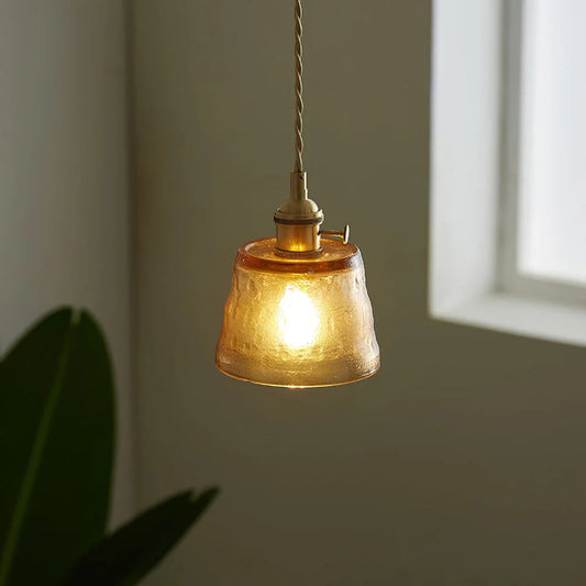 Miyu – Minimalistische Glas-Pendelleuchte