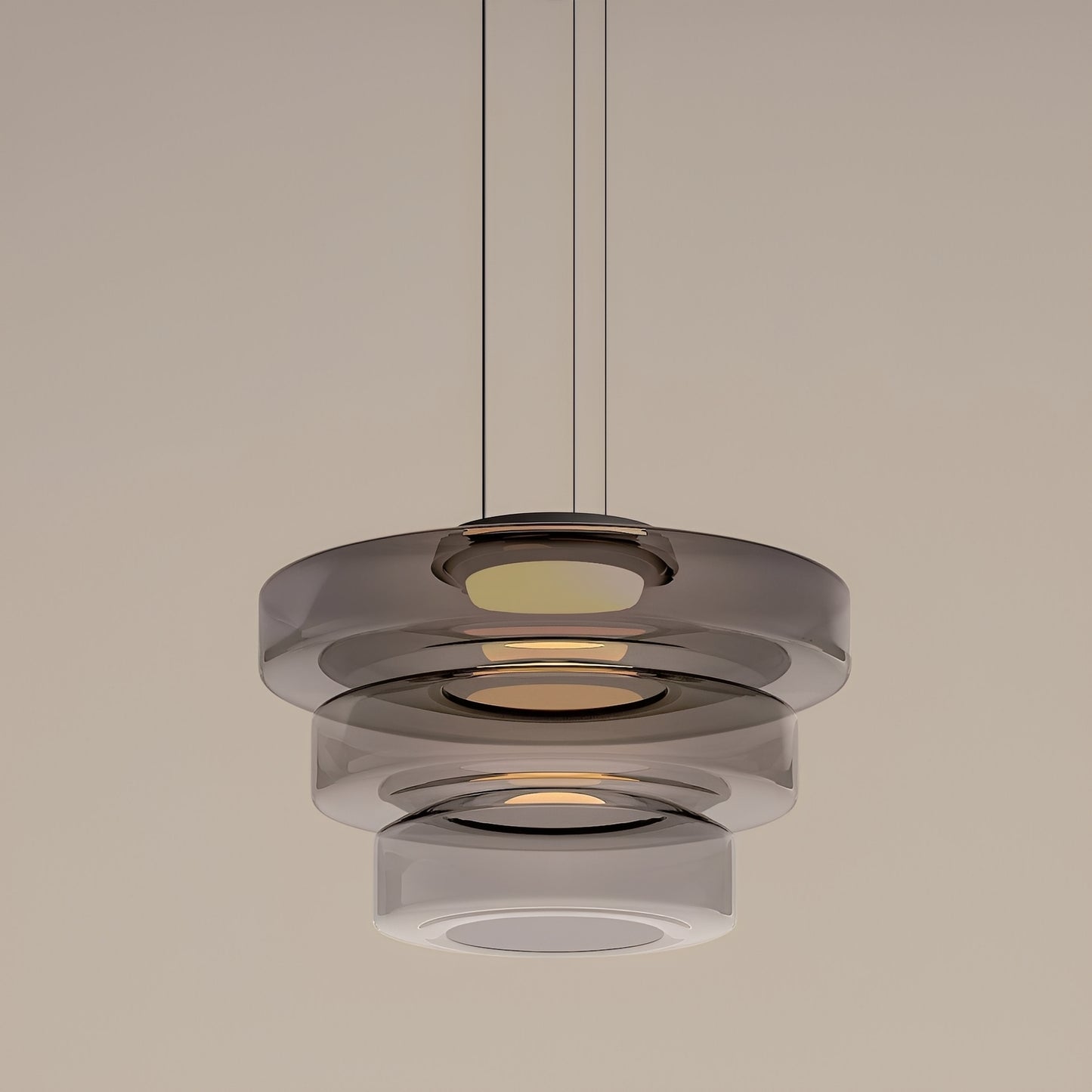 Aurora – Eleganter Nordischer Glas-Kronleuchter