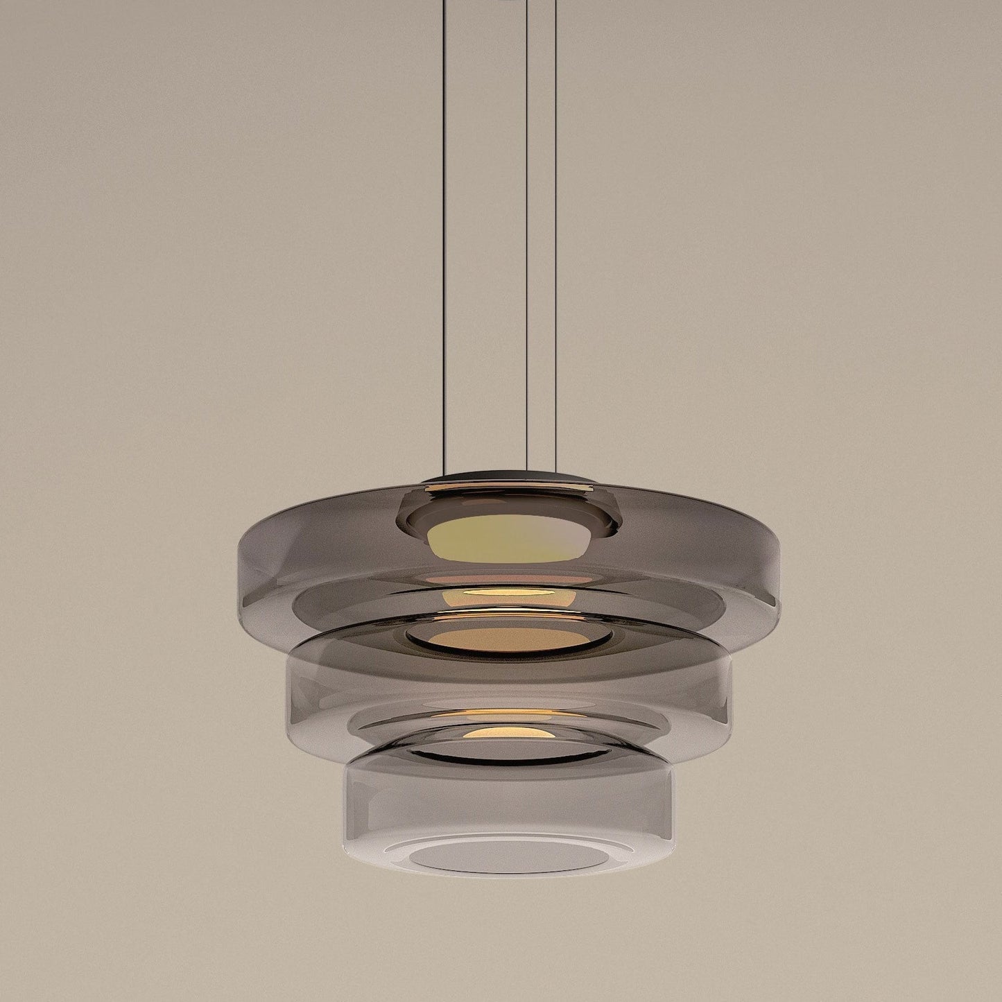 Aurora – Eleganter Nordischer Glas-Kronleuchter