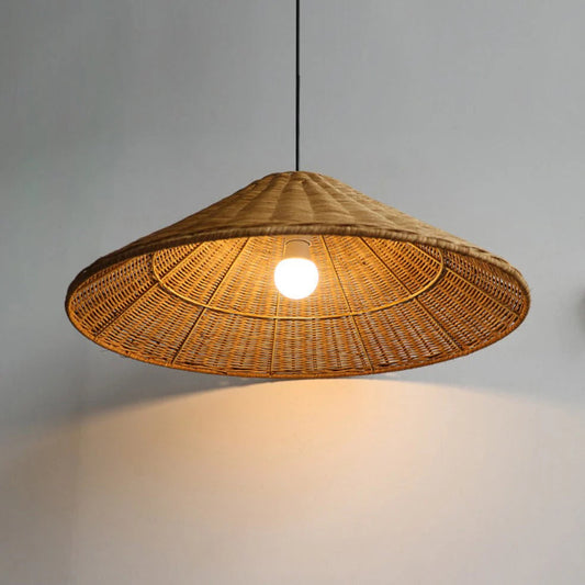 Niva – Boho Rattan-Hängeleuchte