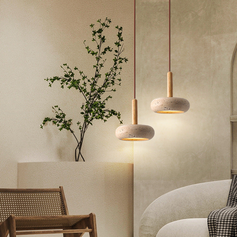 Viola – Retro-Nordic Pendelleuchte mit 3 Lampenschirmen