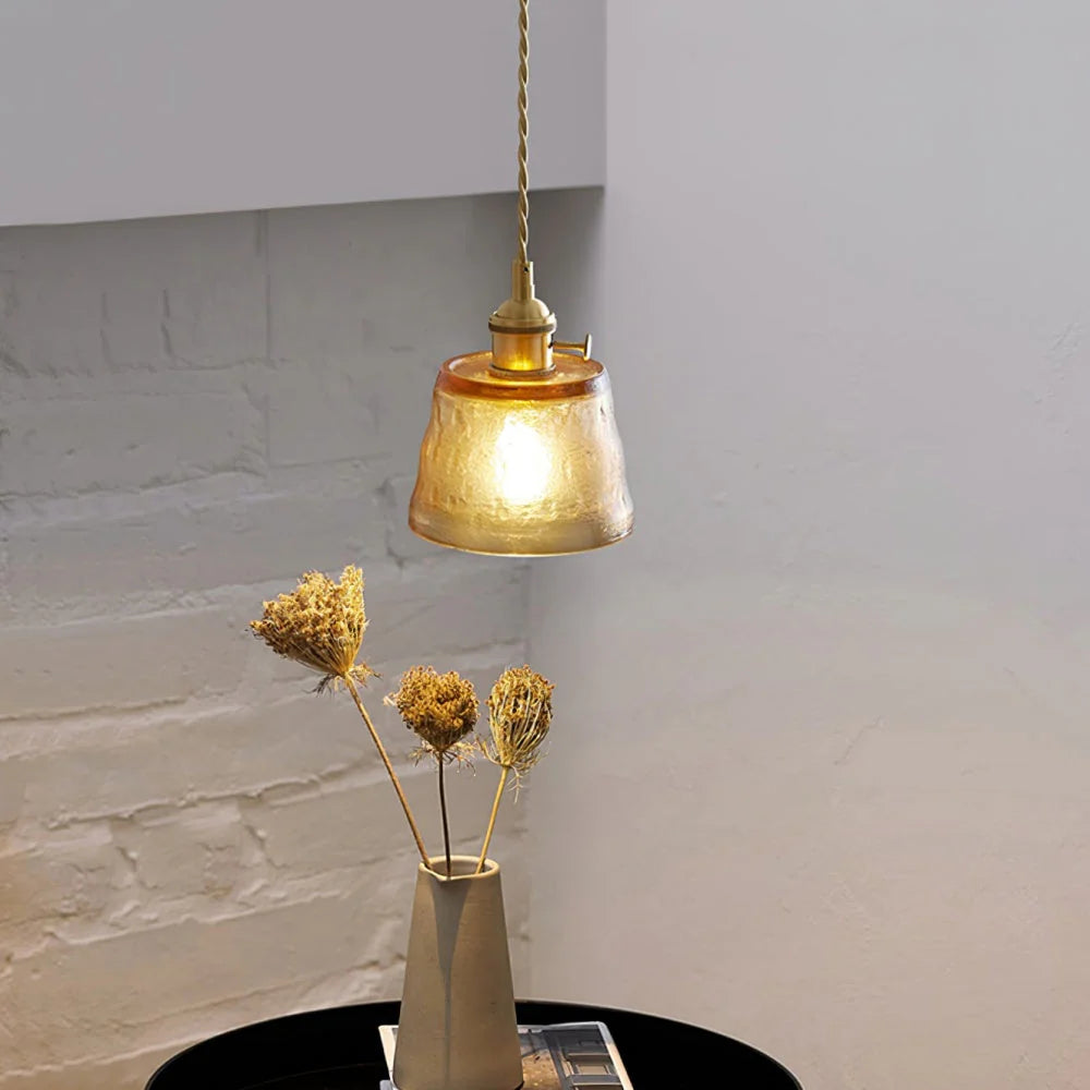 Miyu – Minimalistische Glas-Pendelleuchte