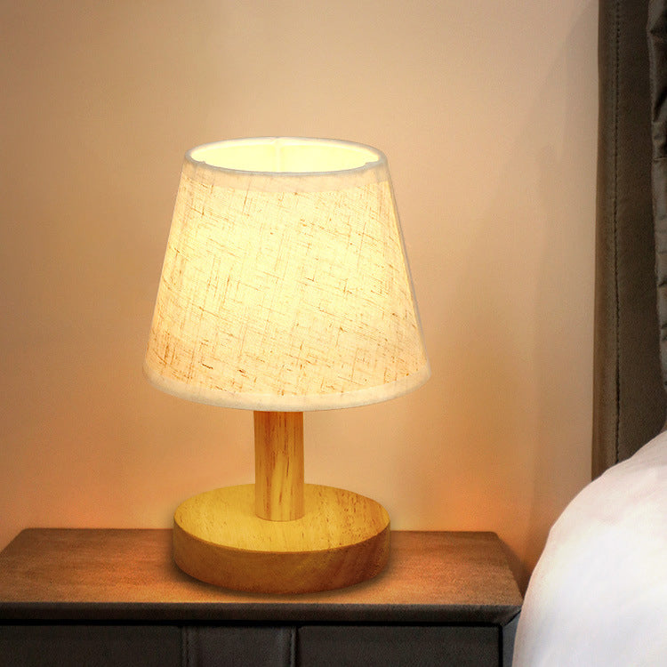 Sana – Vintage Falten-Tischlampe mit USB-Aufladung