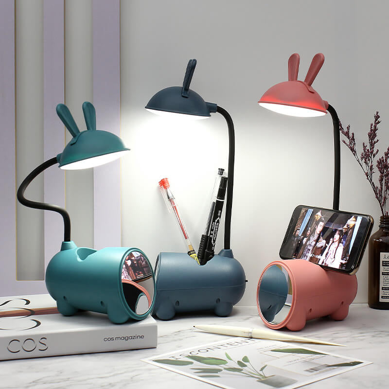 USB-Schreibtischlampe mit Touch-Funktion & Stiftständer – Smartes Licht fürs Kinderzimmer