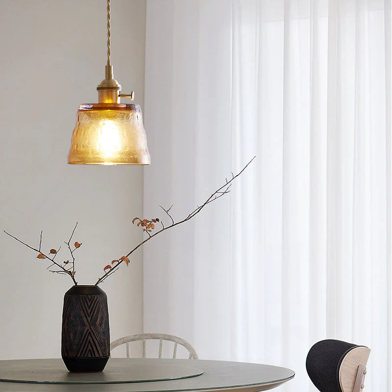 Miyu – Minimalistische Glas-Pendelleuchte