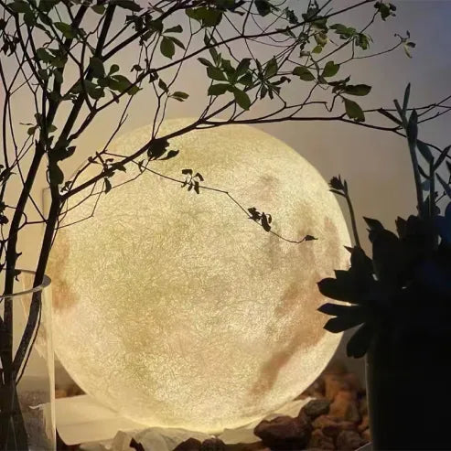 Galaktischer 3D-Mond-Kronleuchter