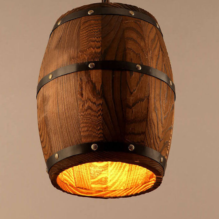 Arlo – Rustikaler Holz-Bar-Kronleuchter