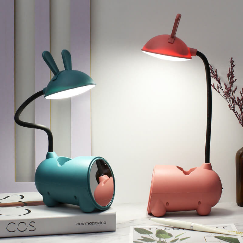 USB-Schreibtischlampe mit Touch-Funktion & Stiftständer – Smartes Licht fürs Kinderzimmer