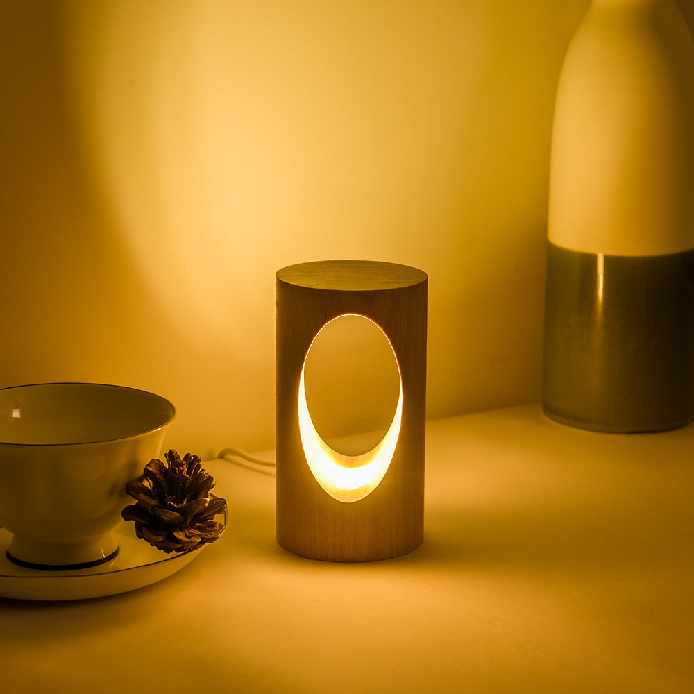 Ren – LED Leselampe aus Massivholz