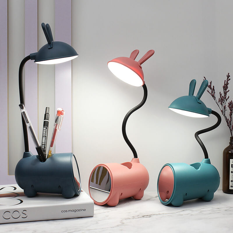 USB-Schreibtischlampe mit Touch-Funktion & Stiftständer – Smartes Licht fürs Kinderzimmer
