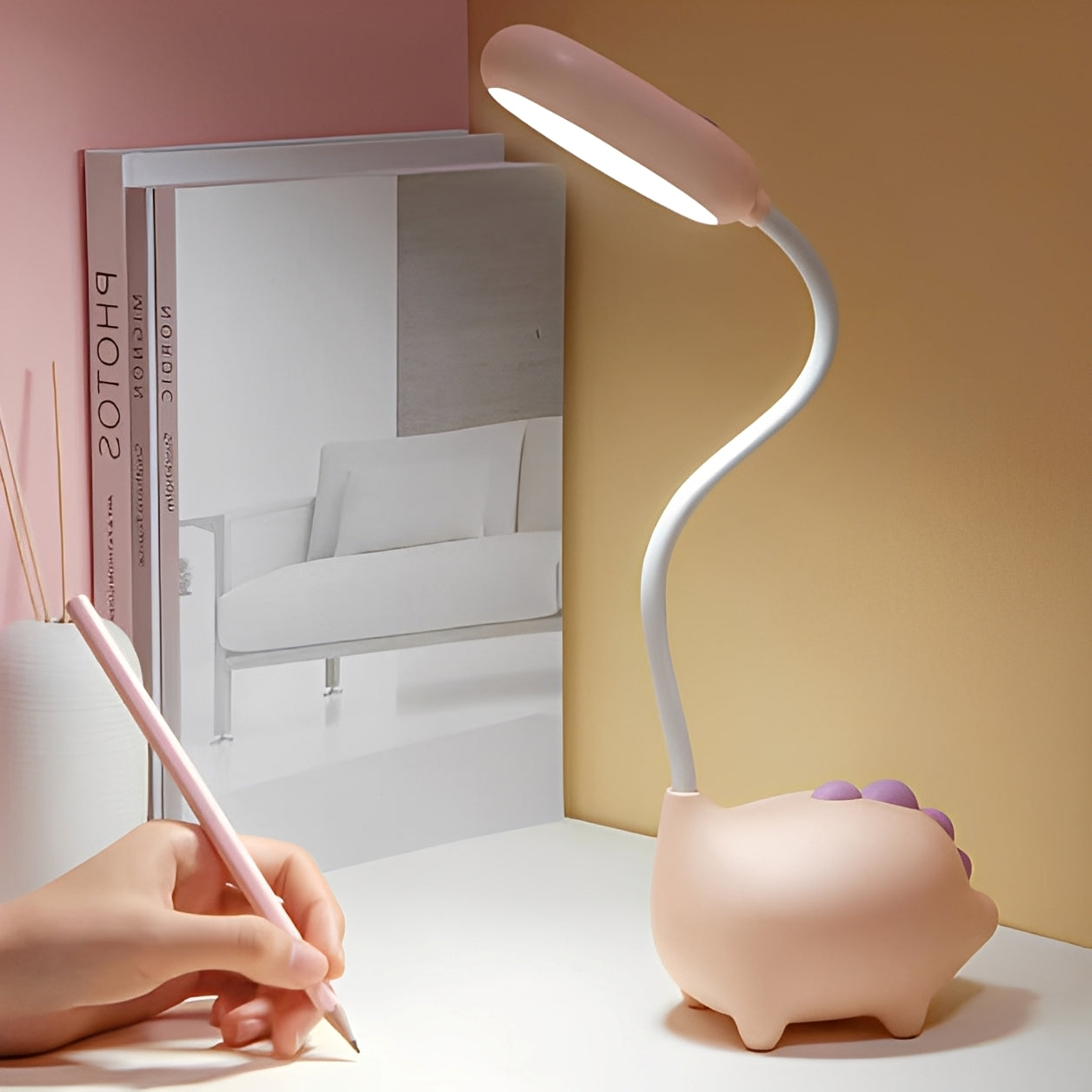 Lian – Dinosaurier Tischlampe
