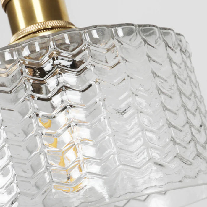 Vionna – Kreativer Messing-Glas-Kronleuchter