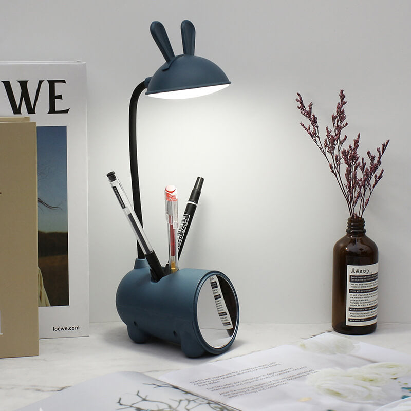 USB-Schreibtischlampe mit Touch-Funktion & Stiftständer – Smartes Licht fürs Kinderzimmer
