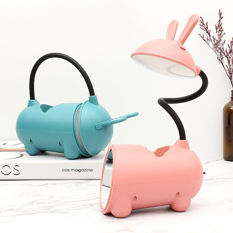 USB-Schreibtischlampe mit Touch-Funktion & Stiftständer – Smartes Licht fürs Kinderzimmer