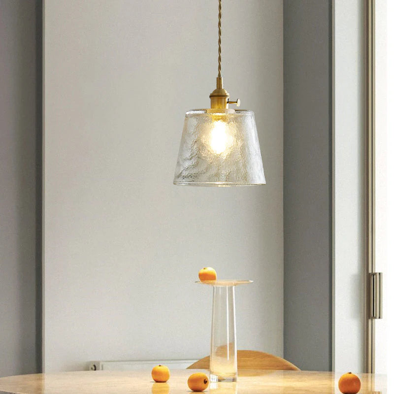 Miyu – Minimalistische Glas-Pendelleuchte