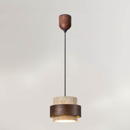 Nakoa – Wabi-Sabi Deckenleuchte mit Retro-Steinen