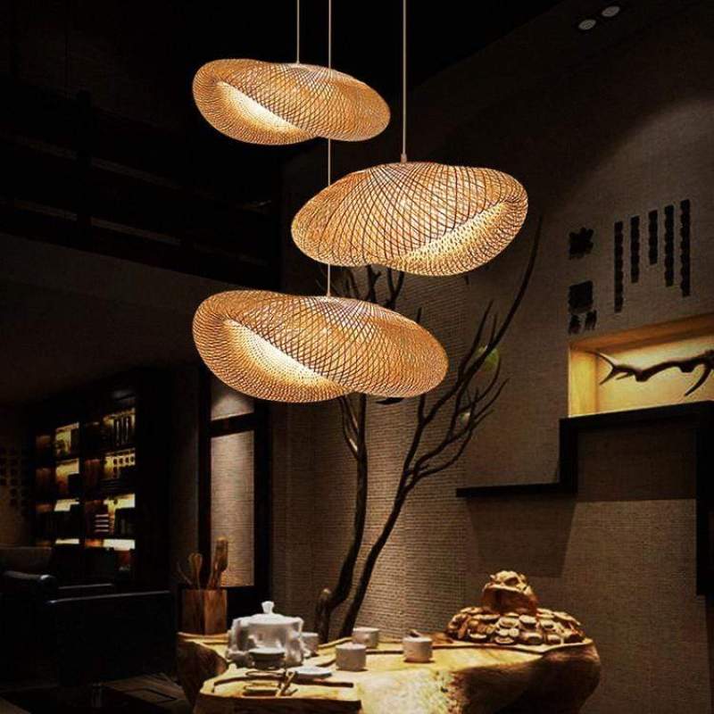 Satori – Bambus-Deckenlampe