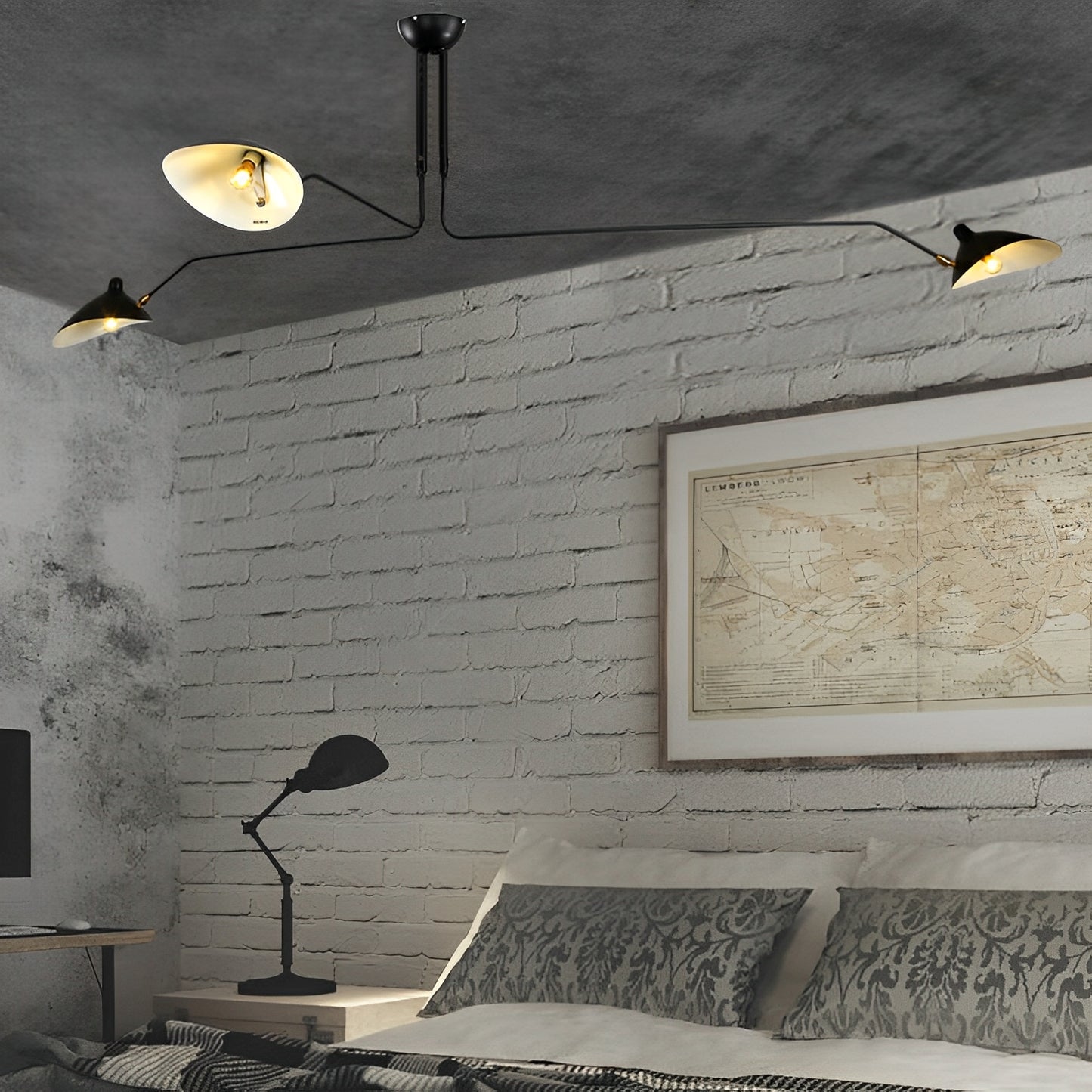Ylva – Postmoderne Hängelampe mit Entenschnabel-Design