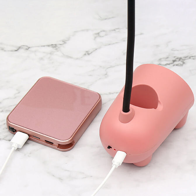 USB-Schreibtischlampe mit Touch-Funktion & Stiftständer – Smartes Licht fürs Kinderzimmer
