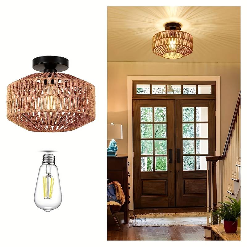BohoAura – Deckenlampe im handgefertigten Boho-Design