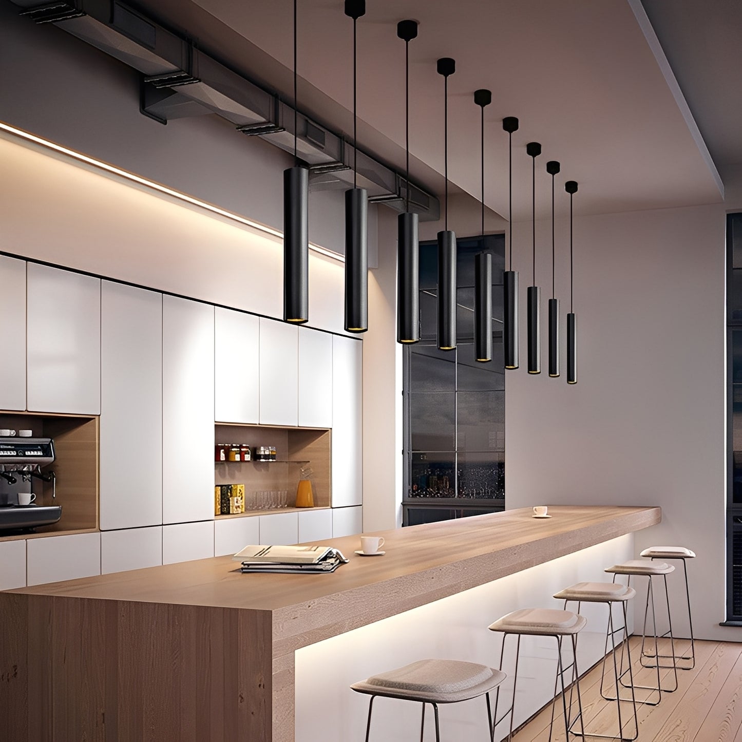 Niva – Eingebaute LED-Wandleuchte