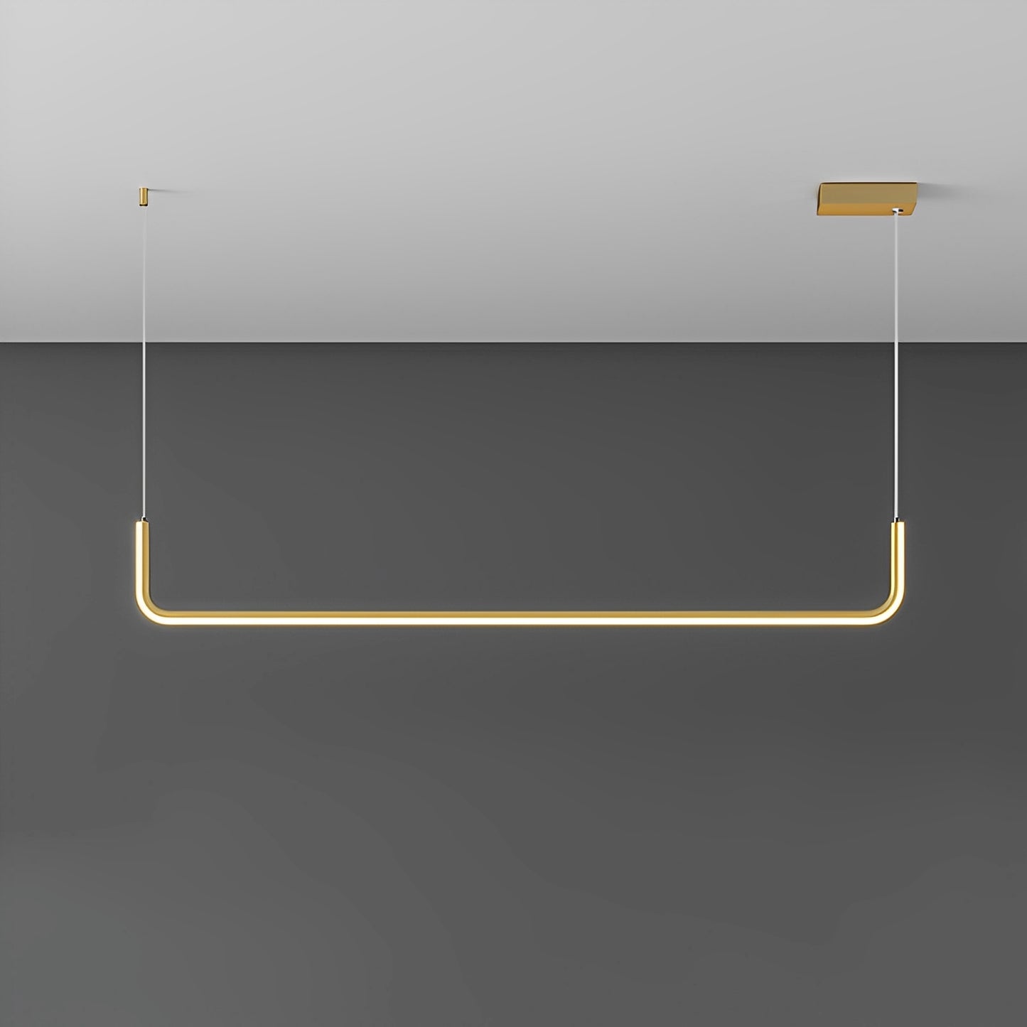 Analyn – Minimalistische LED-Deckenleuchte mit Metall-Schirmen