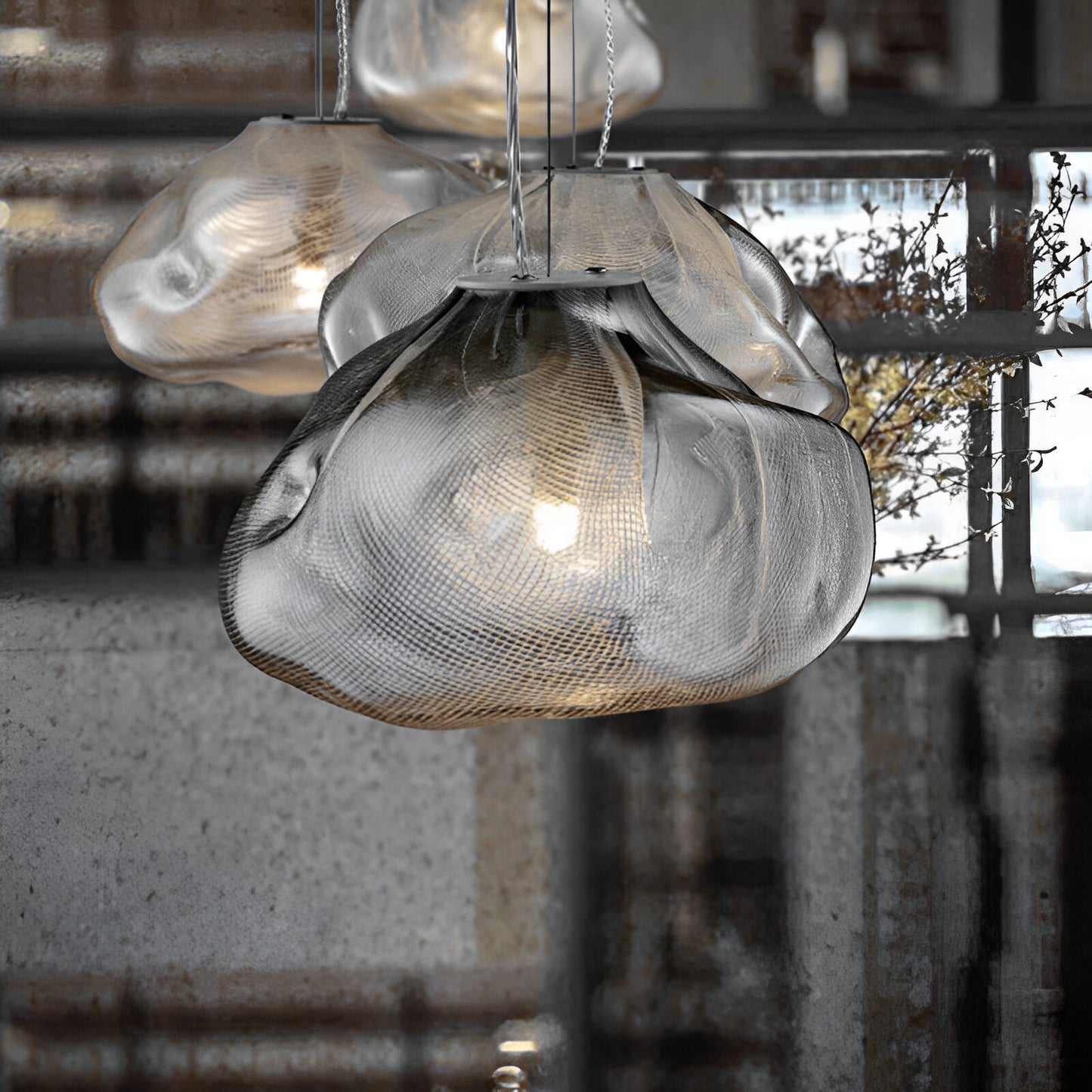 Dorian – Elegante LED-Glas-Pendelleuchte
