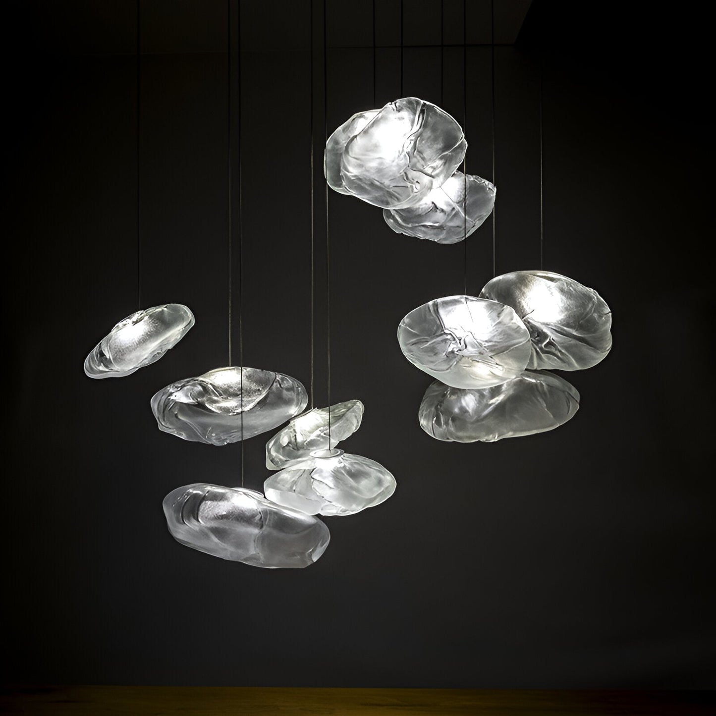 Dorian – Elegante LED-Glas-Pendelleuchte