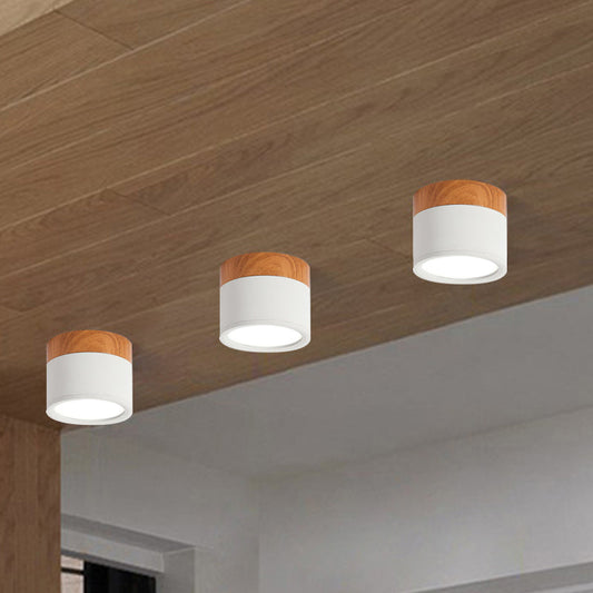 Lumi – Zylindrische Deckenleuchte im Nordic-Stil