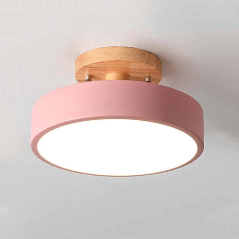 HolzAura – Zeitgemäße LED-Deckenlampe
