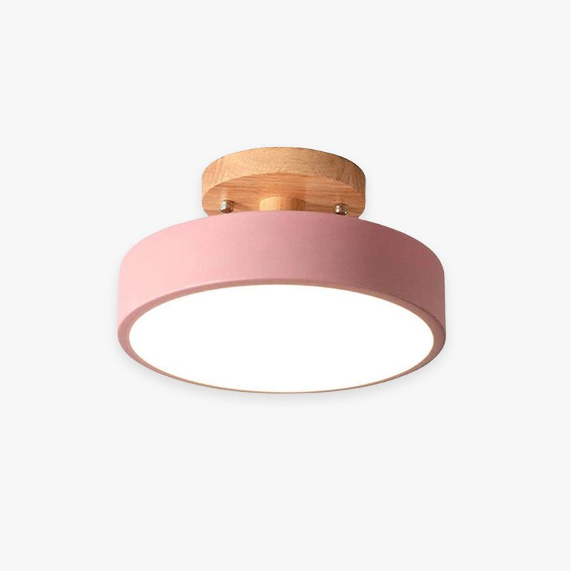 HolzAura – Zeitgemäße LED-Deckenlampe