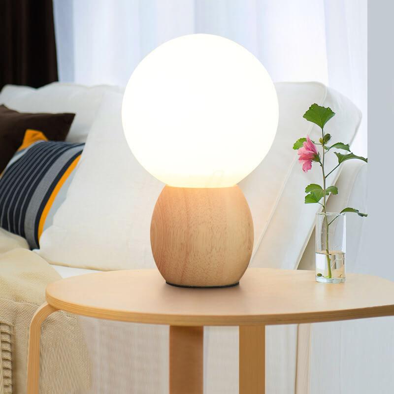 Selina – Kreative Glas-Kugel Tischlampe