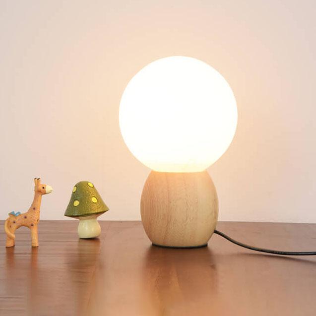 Selina – Kreative Glas-Kugel Tischlampe