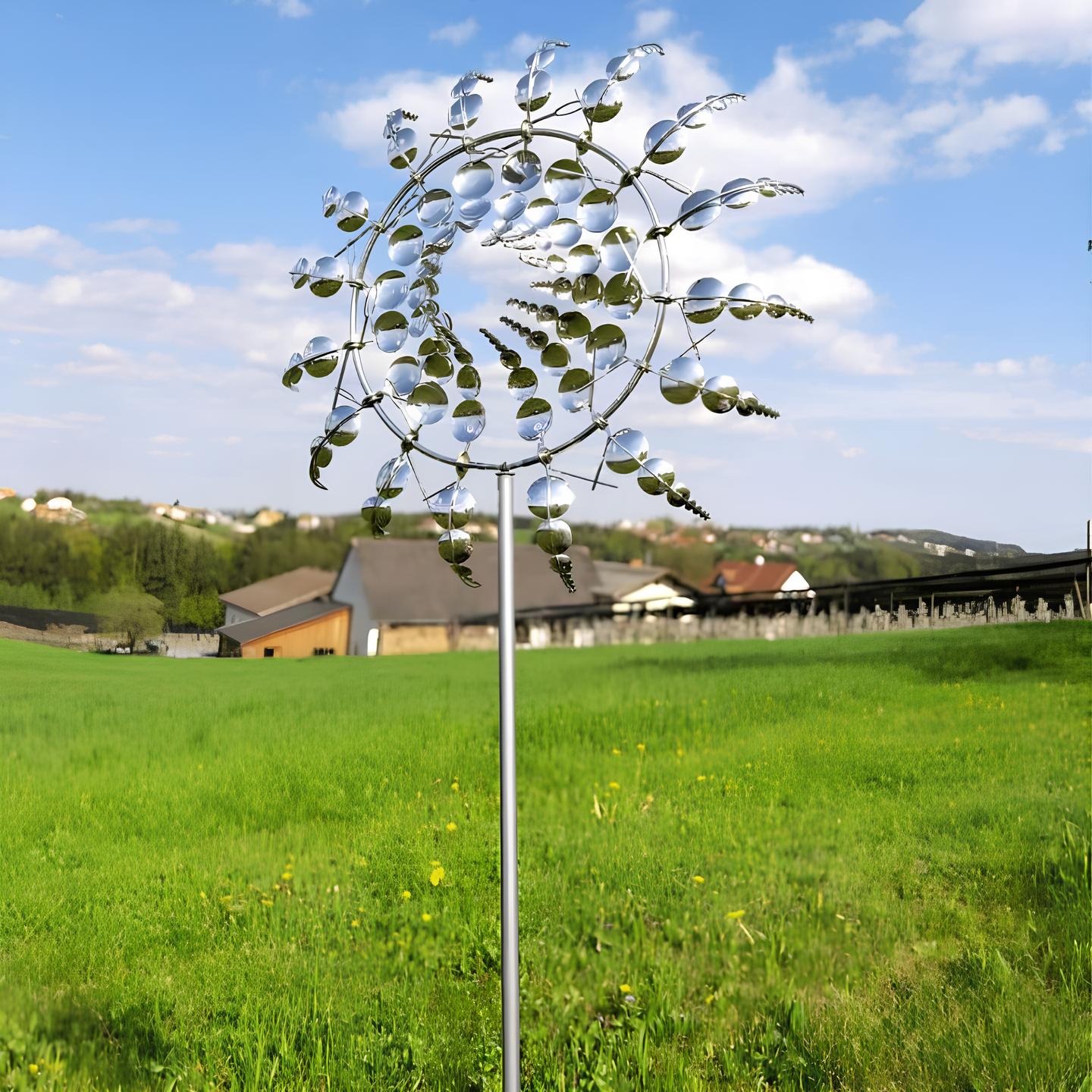 WindArt – Metall-Windmühle mit Zauber-Effekt