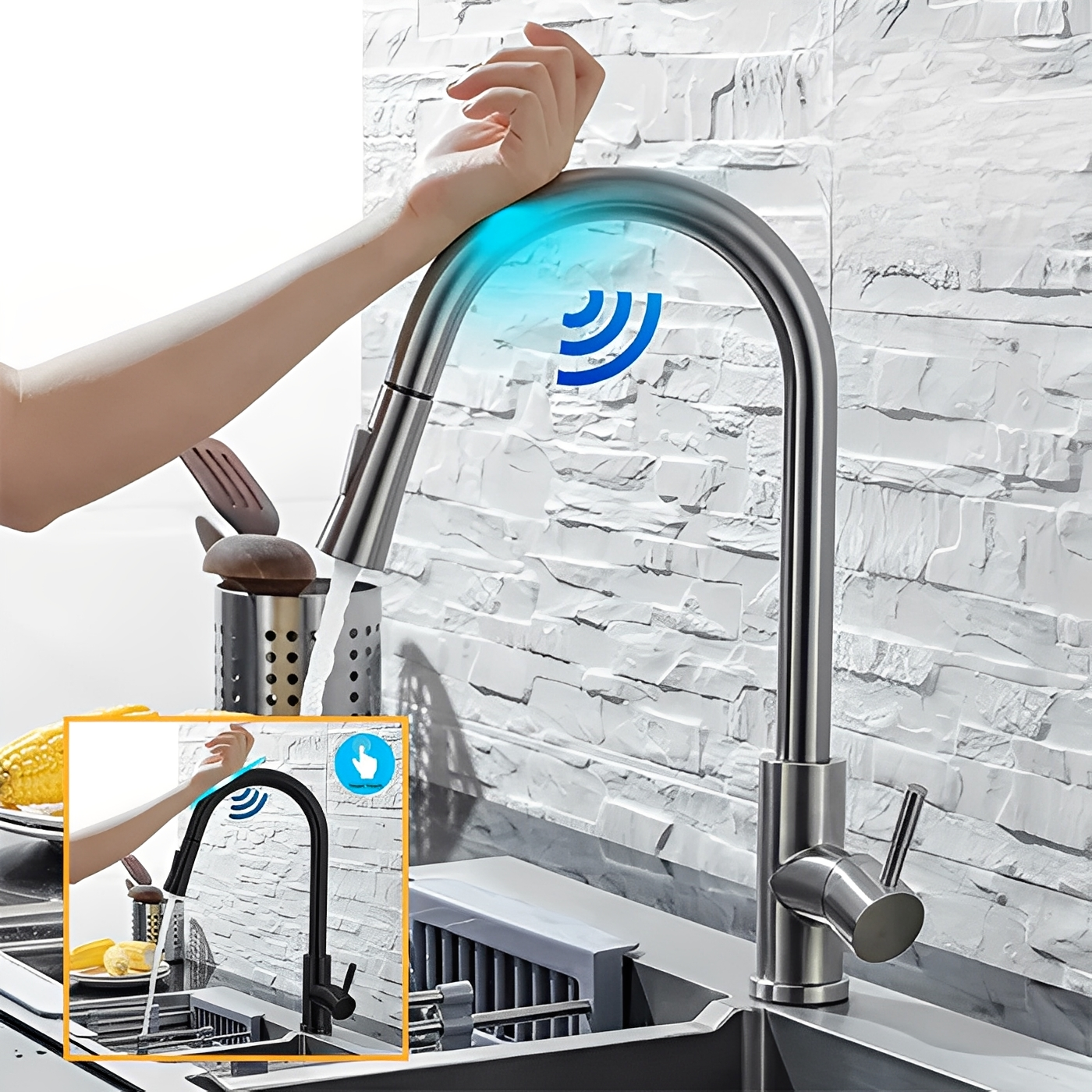 AquaTouch – Intuitiver Sensor-Küchenhahn