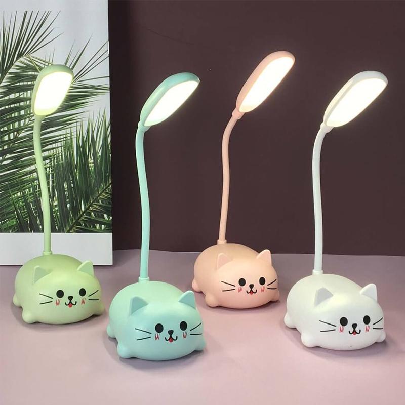 MiauLight – Cartoon-Schreibtischlampe mit LED