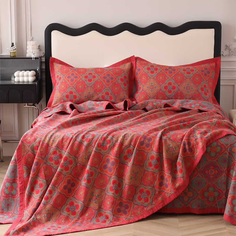 BlossomHug – Weiche Decke mit floralen Mustern zum Einkuscheln