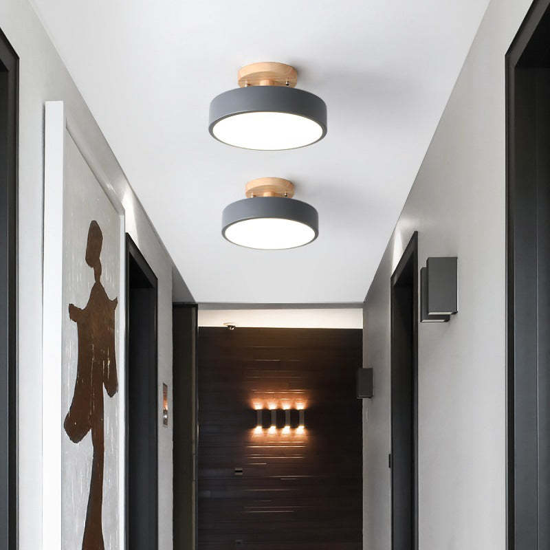 HolzAura – Zeitgemäße LED-Deckenlampe