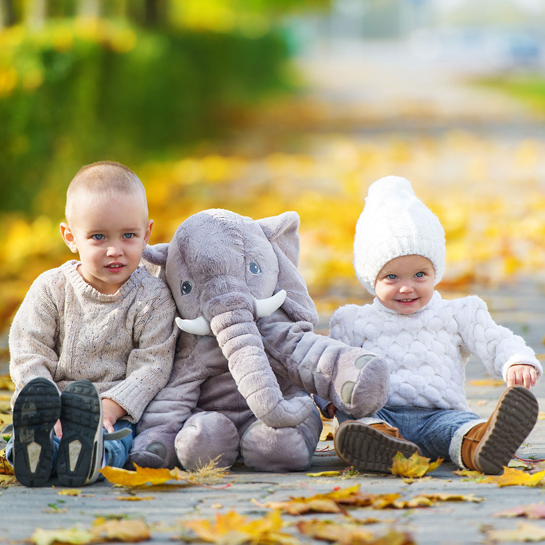 EleCuddle – Süßes Elefantenkissen zum Kuscheln & Dekorieren