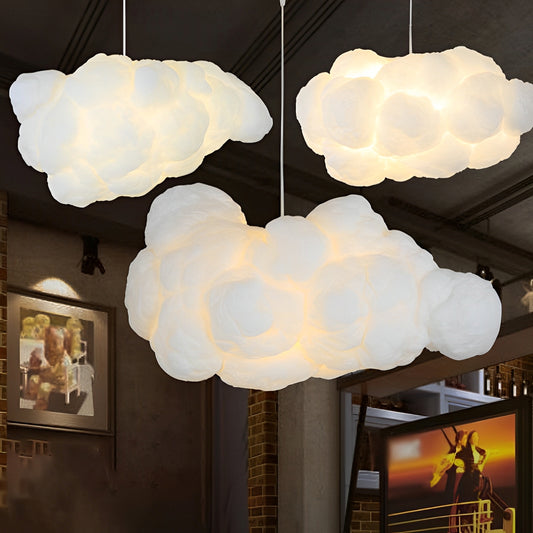 Milo – Wolkenförmige Pendelleuchte aus Kunststoff