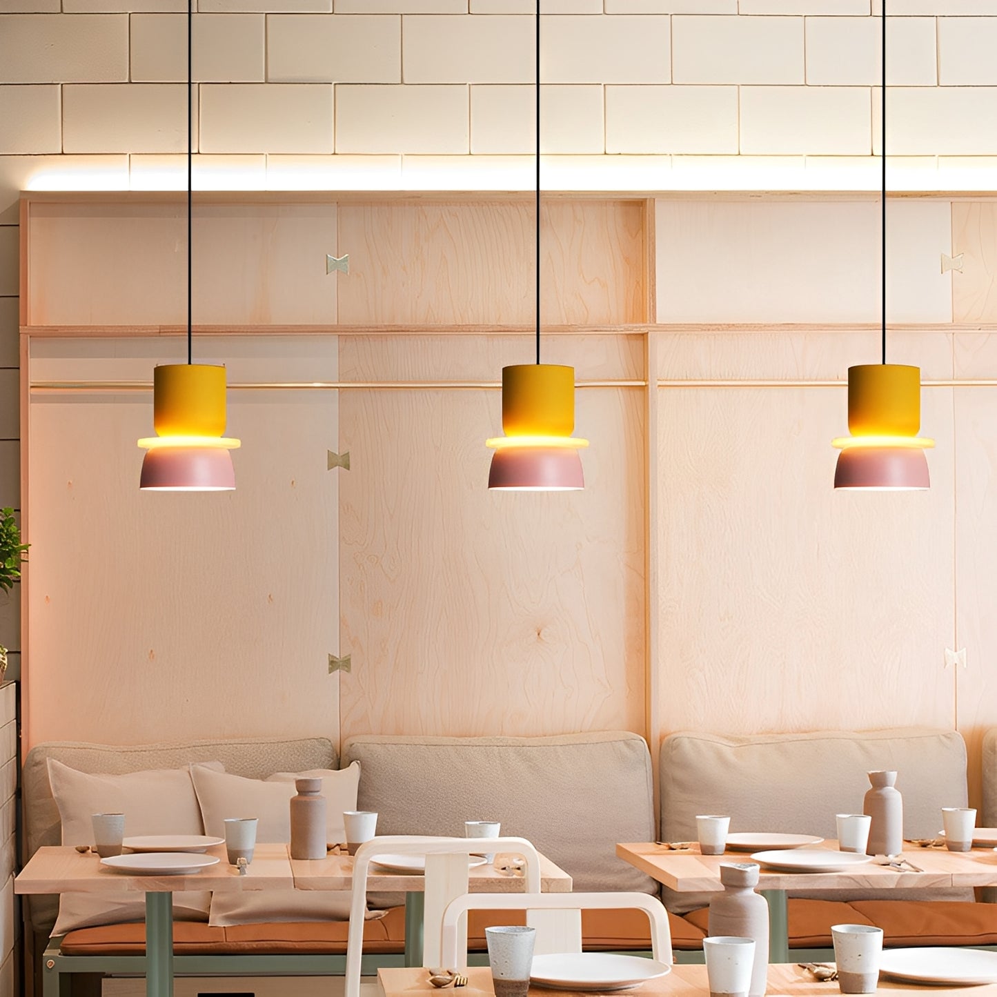 Vera – Schlichte und elegante Drei-Lichter Lampe