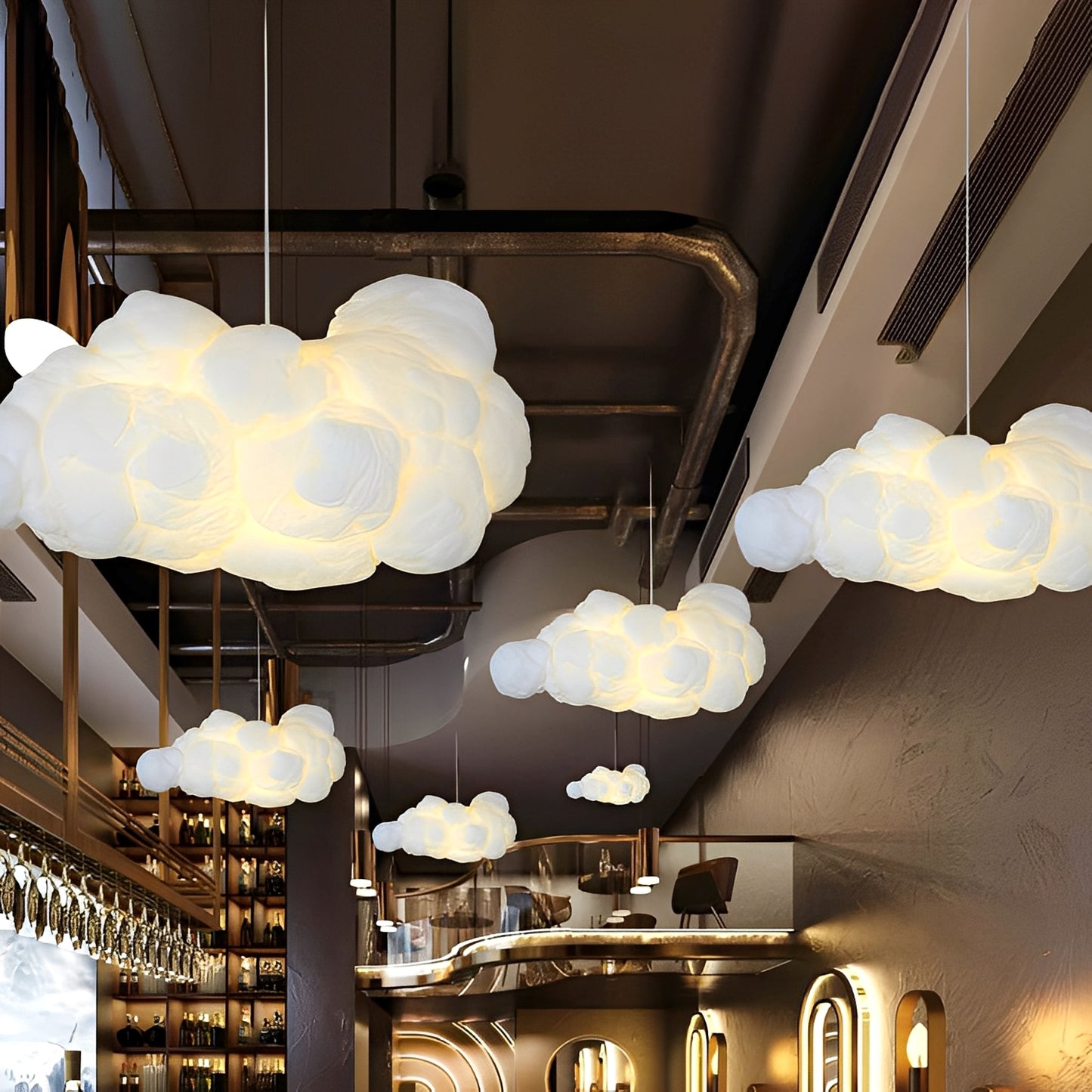 Nimbus – Nordische LED-Wolkenlampe