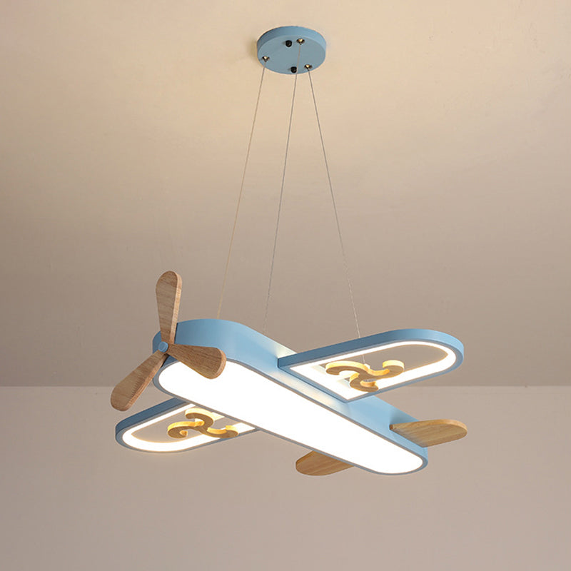 Skyler – Flugzeug-Deckenleuchte für Kinderzimmer mit LED