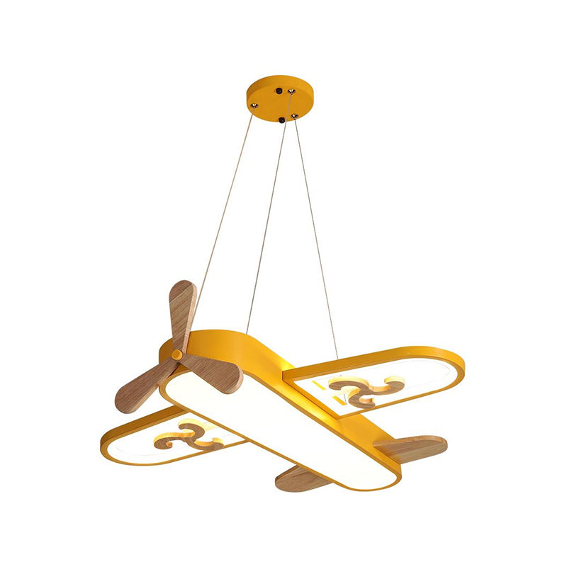 Skyler – Flugzeug-Deckenleuchte für Kinderzimmer mit LED