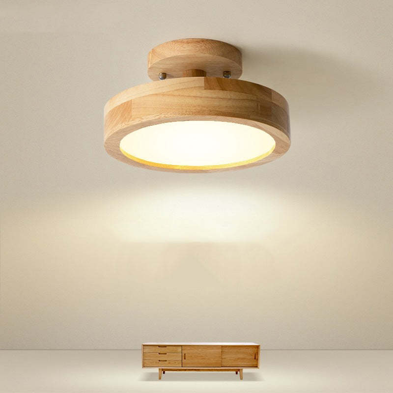 HolzAura – Zeitgemäße LED-Deckenlampe