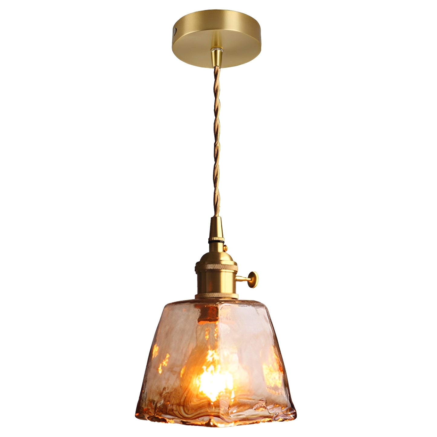 Claribel – Vintage Pendelleuchte mit Alabaster-Glas