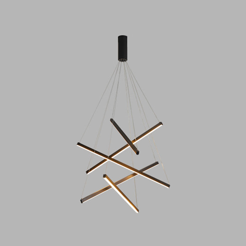 Stellaro – Minimalistische LED-Hängelampe mit Stäbchen-Design