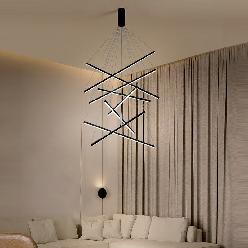 Stellaro – Minimalistische LED-Hängelampe mit Stäbchen-Design