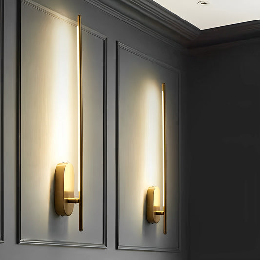 Janna – Moderne Wandleuchte im linearen Design aus Aluminium
