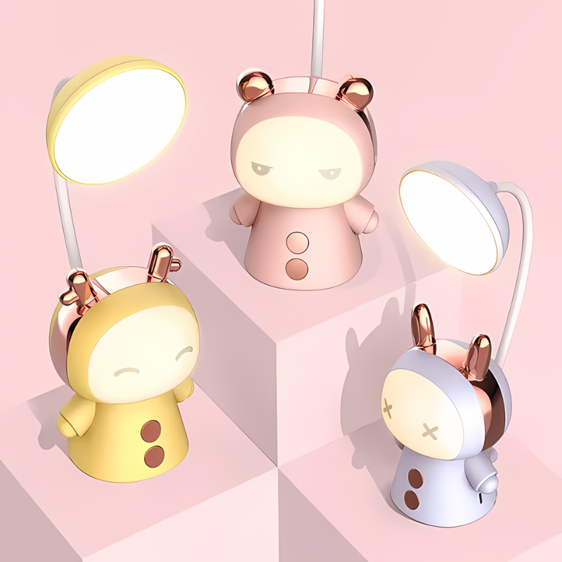LumiKid – Cartoon-Tischlampe für fantasievolle Kinderzimmerbeleuchtung